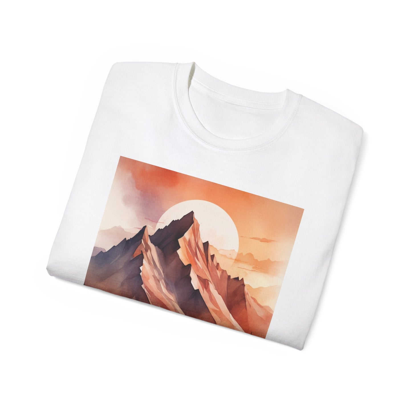 NOFLATMILES Alpenglow Mirage Tee (Sunset Edition)