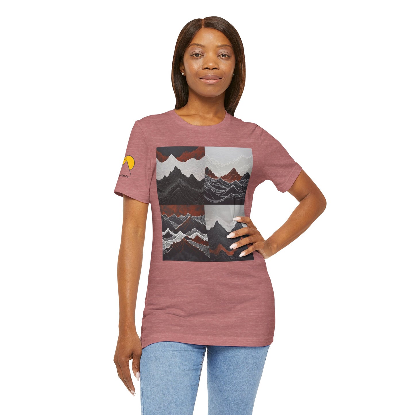 NOFLATMILES Emberline Range Tee (Night-Run Edition)