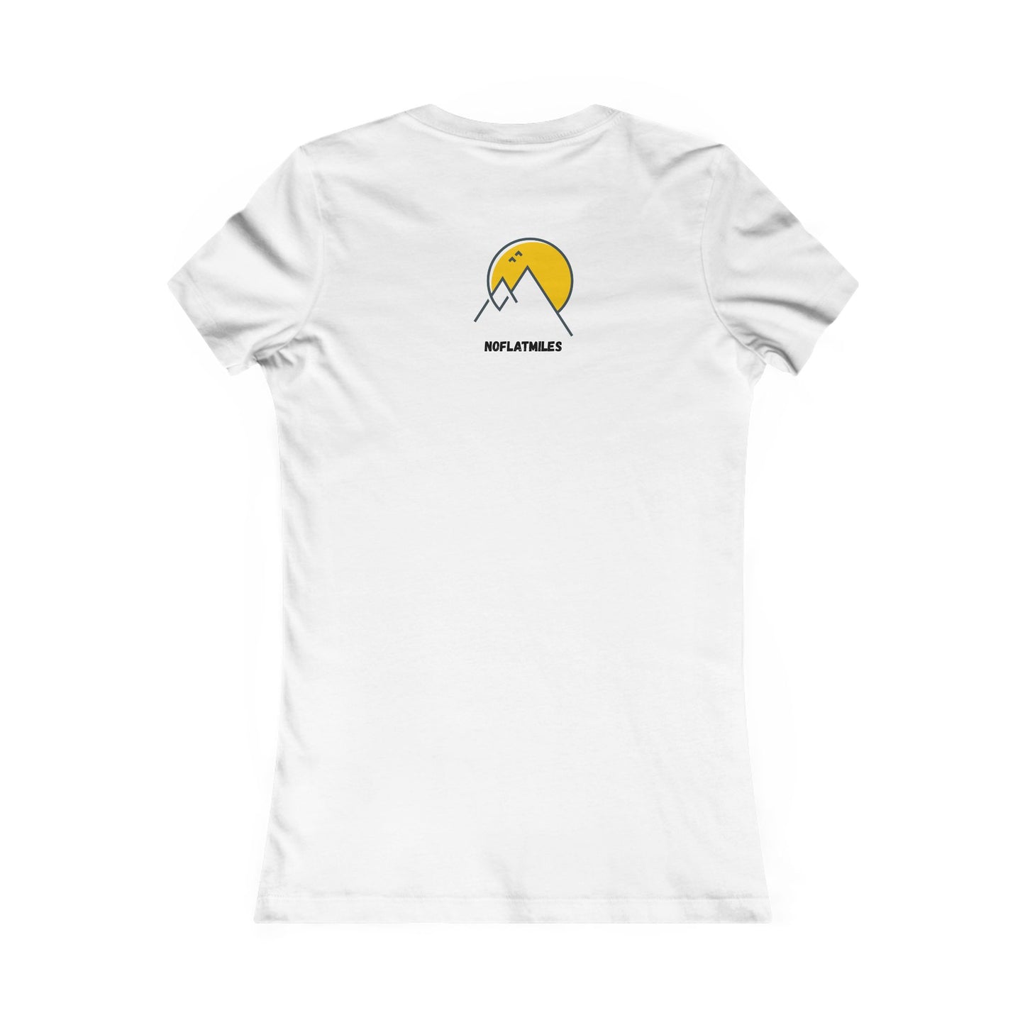 NOFLATMILES Alpenglow Mirage Women’s Tee (Glow Route)