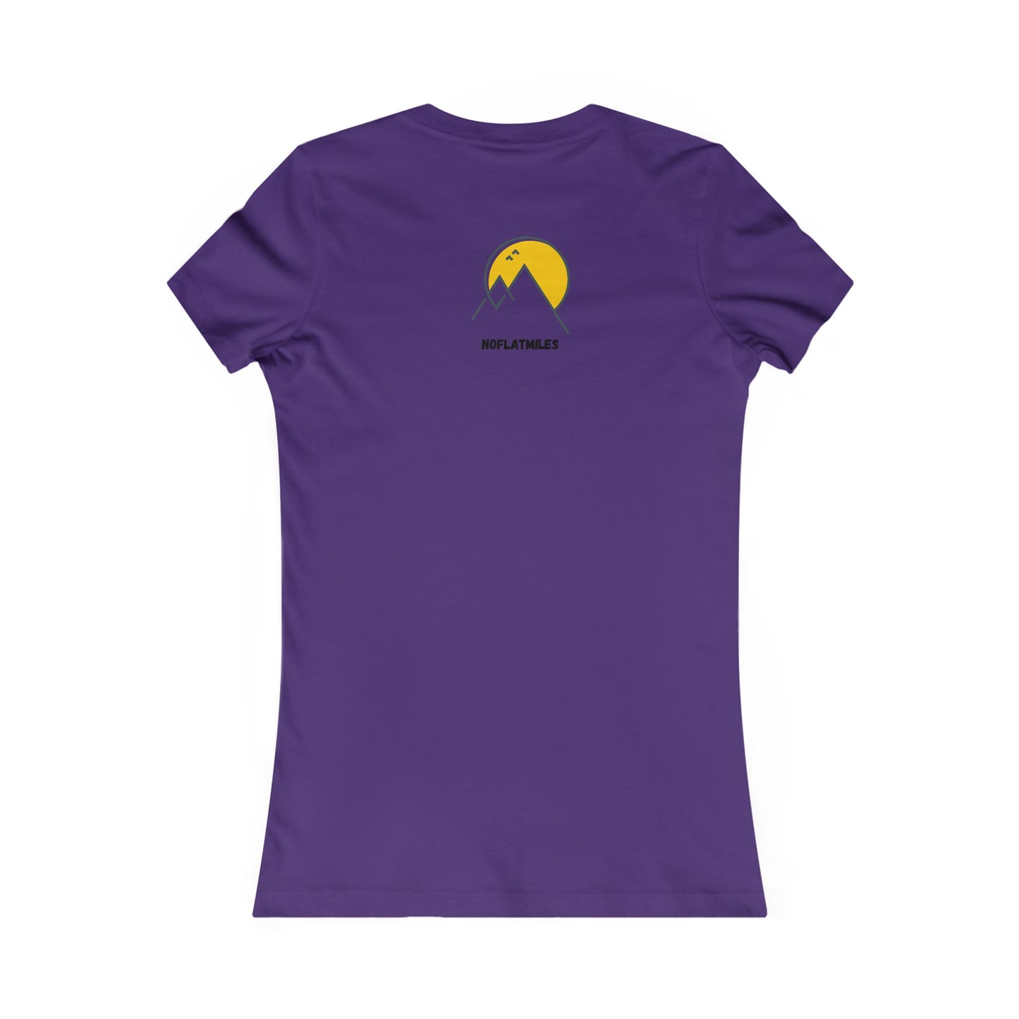NOFLATMILES Alpenglow Mirage Women’s Tee (Glow Route)