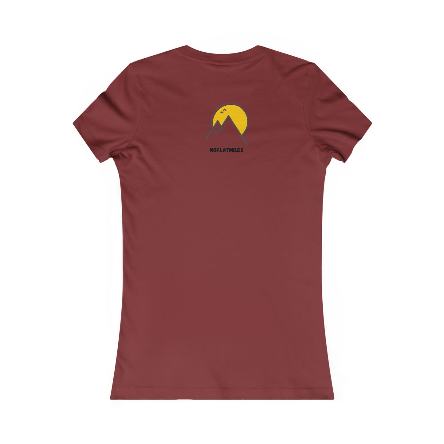 NOFLATMILES Alpenglow Mirage Women’s Tee (Glow Route)