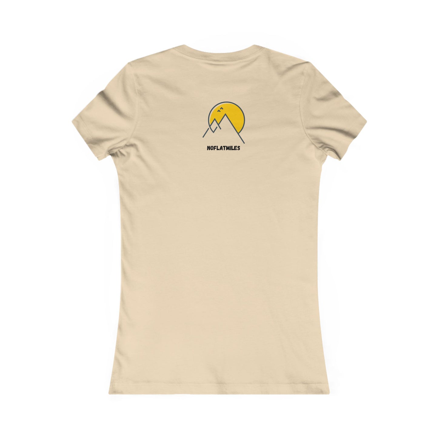 NOFLATMILES Alpenglow Mirage Women’s Tee (Glow Route)
