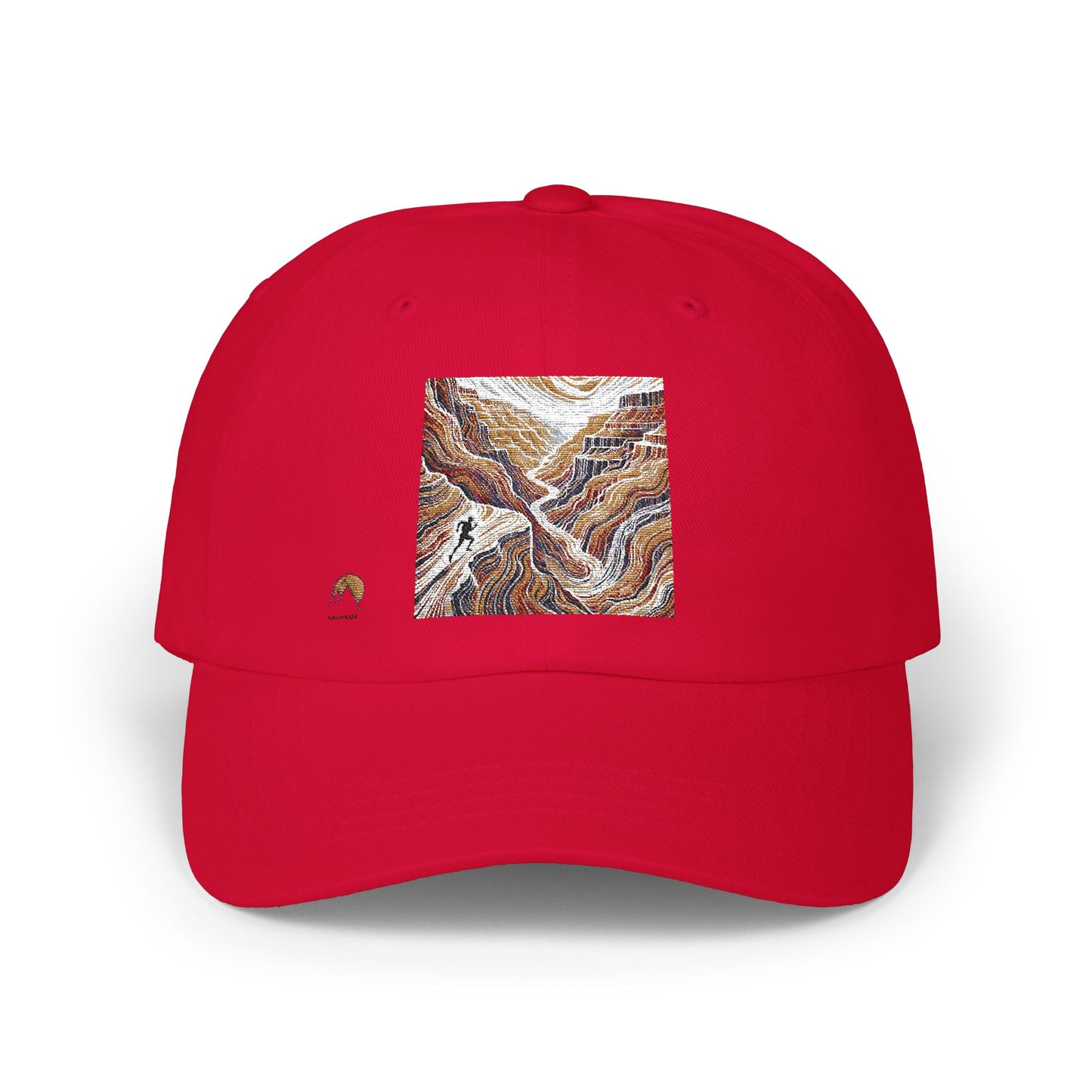 NOFLATMILES Canyon Lines Dad Cap (Embroidered)