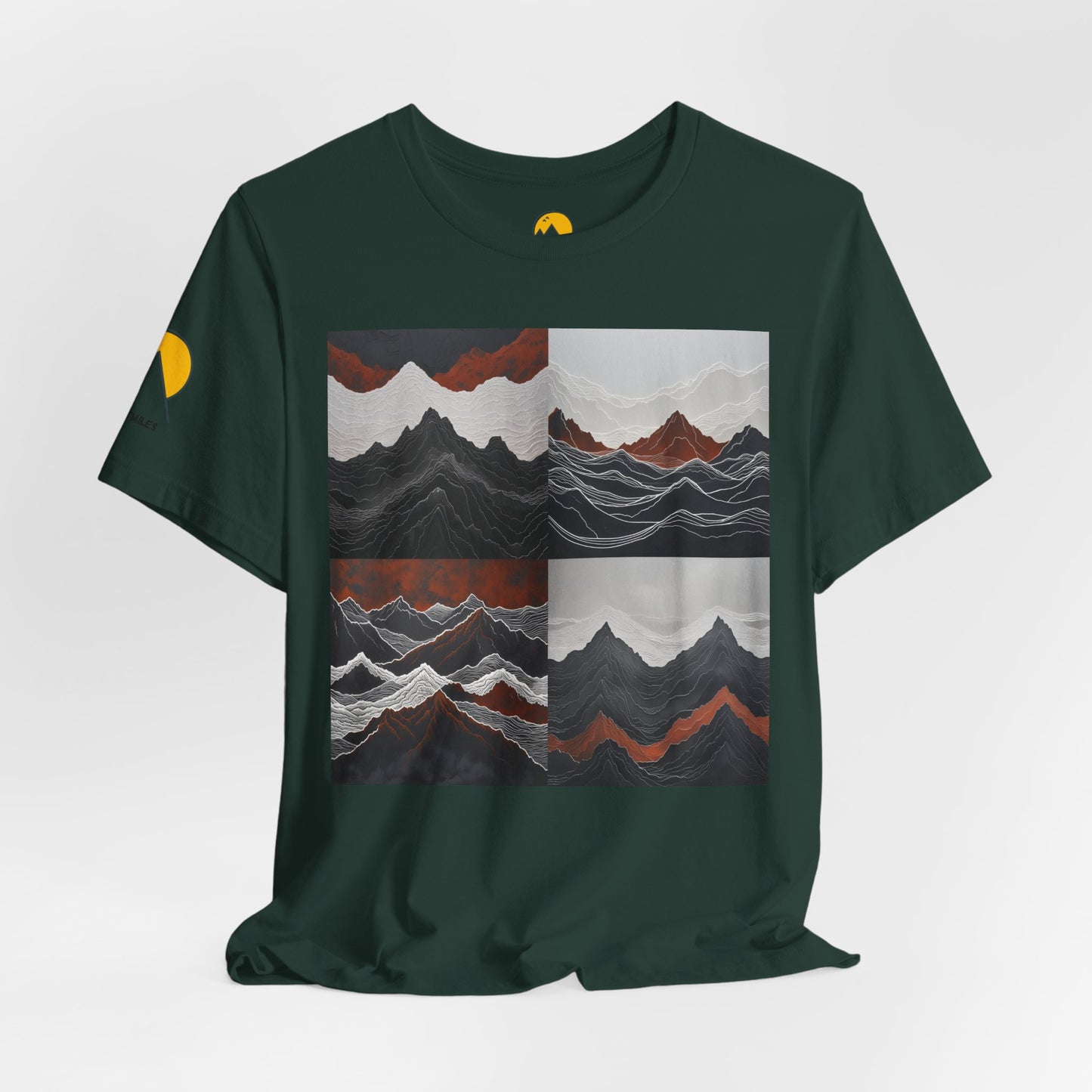 NOFLATMILES Emberline Range Tee (Night-Run Edition)