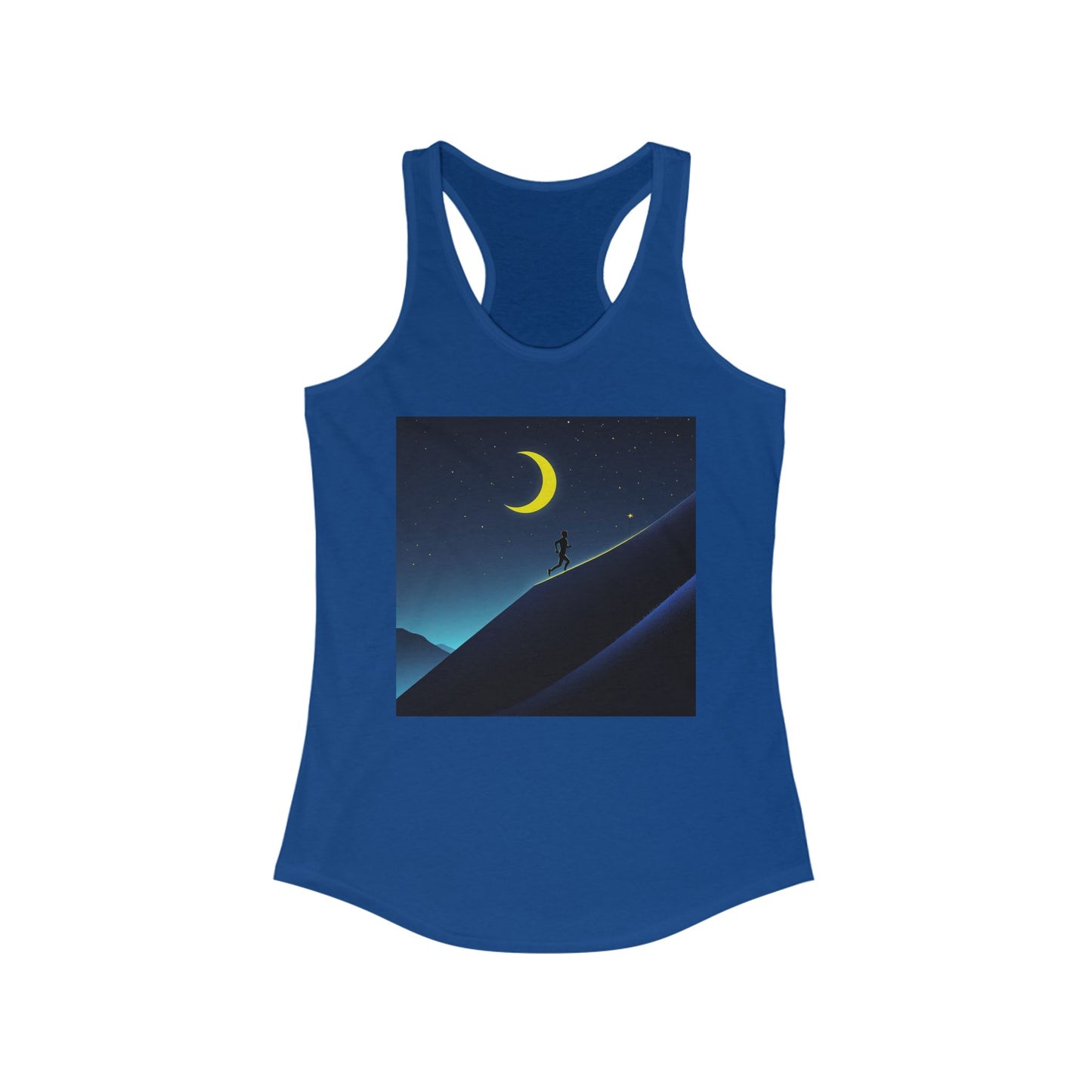 NOFLATMILES Night Shift Women’s Racerback (PM Momentum)