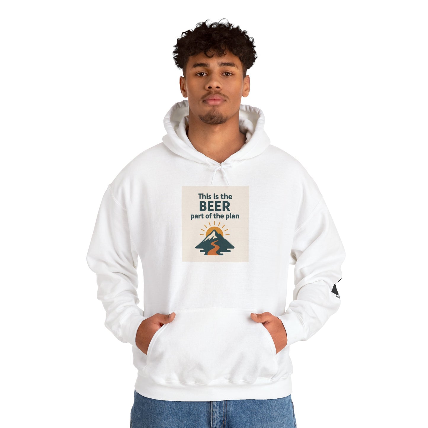This Is the Beer Part of the Plan – Adventure-Ready Unisex Hoodie