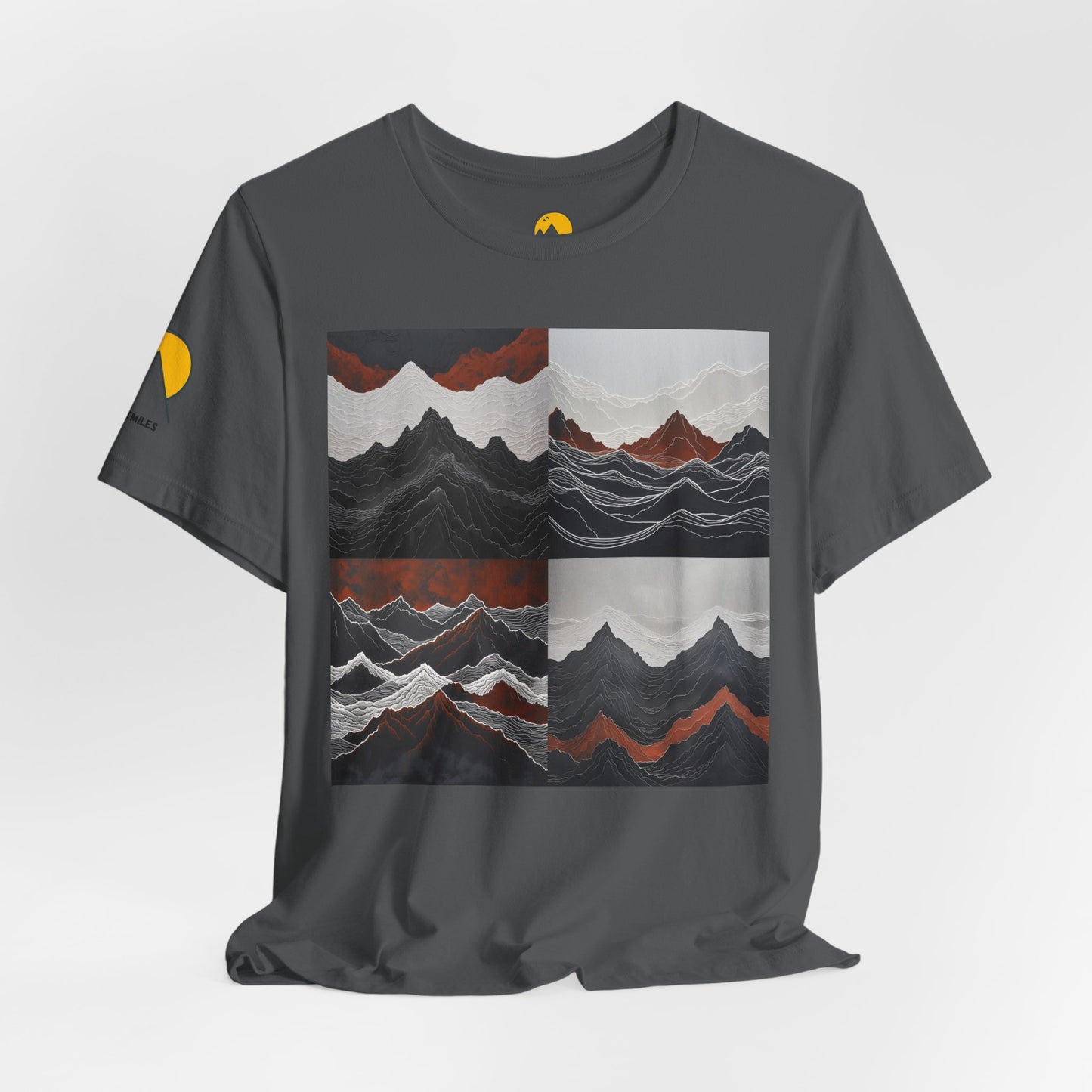 NOFLATMILES Emberline Range Tee (Night-Run Edition)