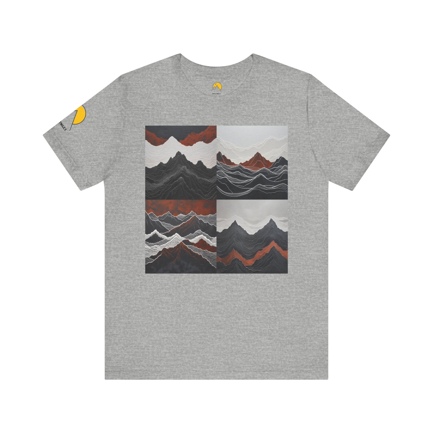 NOFLATMILES Emberline Range Tee (Night-Run Edition)