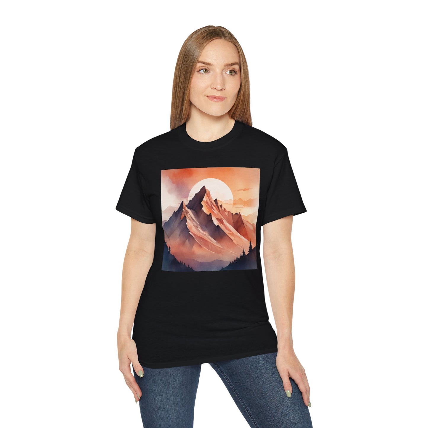 NOFLATMILES Alpenglow Mirage Tee (Sunset Edition)