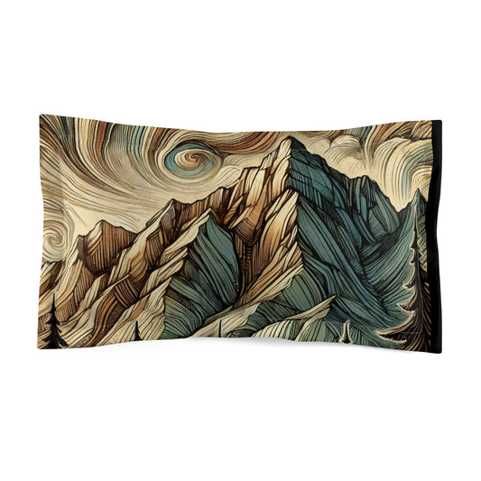 NOFLATMILES Whirlwind Peaks Pillow Shams (Set) – Finish the Lines