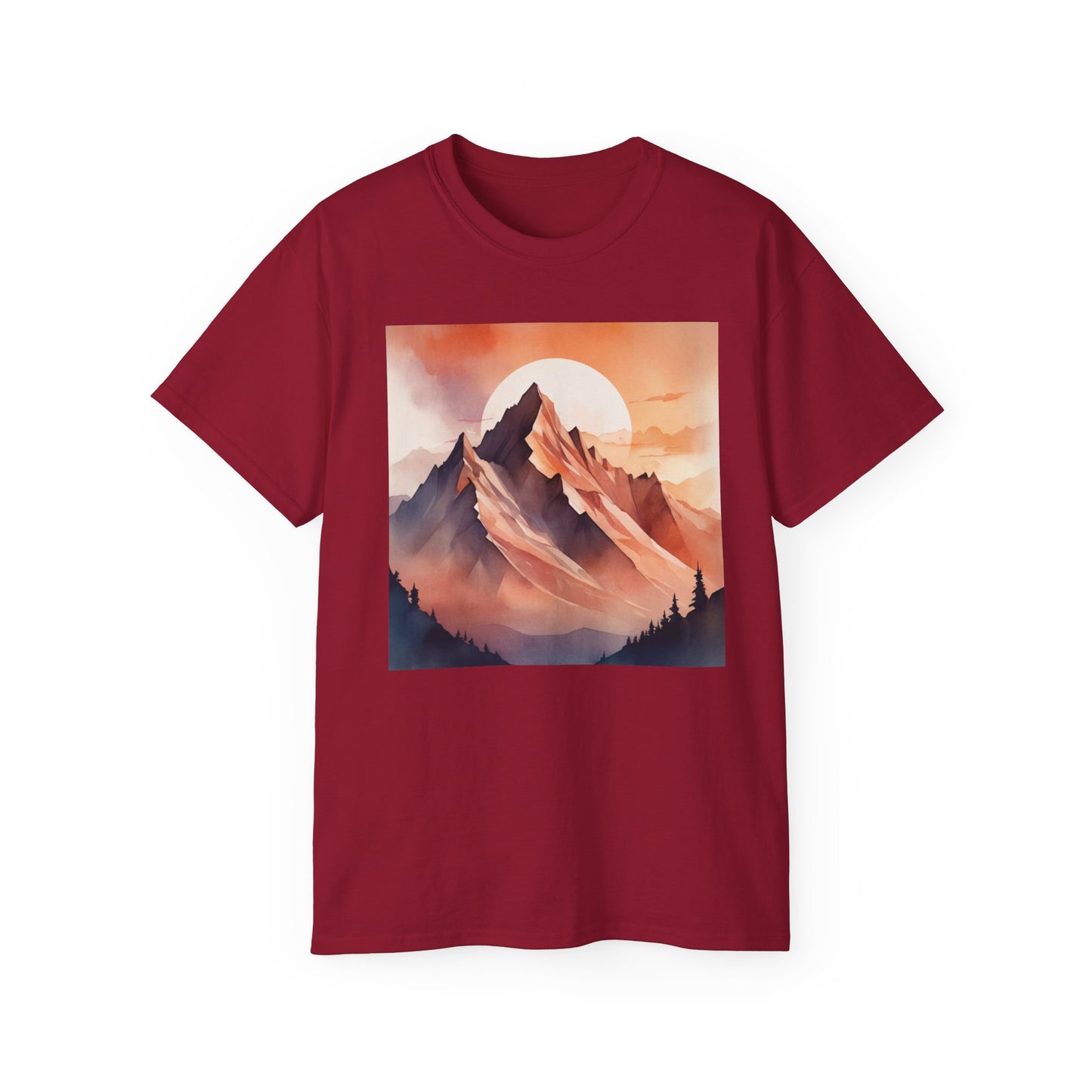 NOFLATMILES Alpenglow Mirage Tee (Sunset Edition)