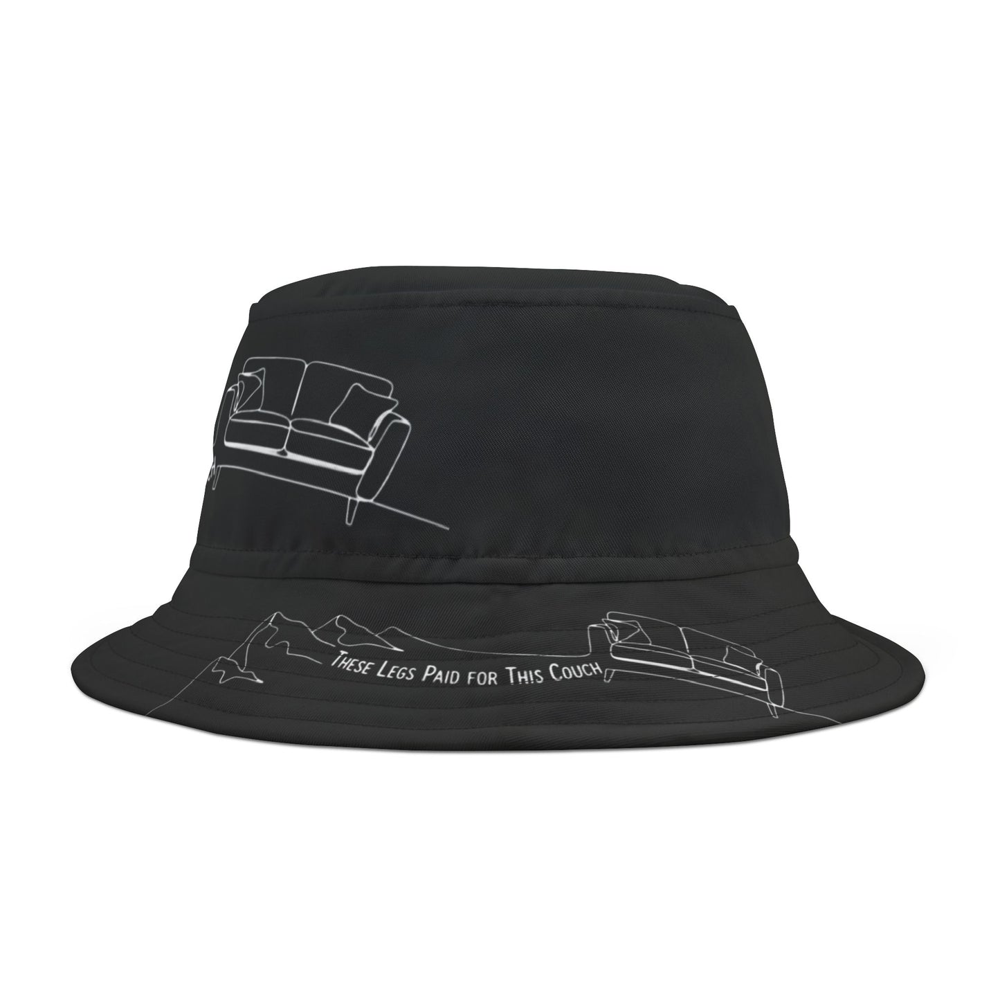 These Legs Paid for This Couch Bucket Hat | Trail Humor Bucket | NOFLATMILES