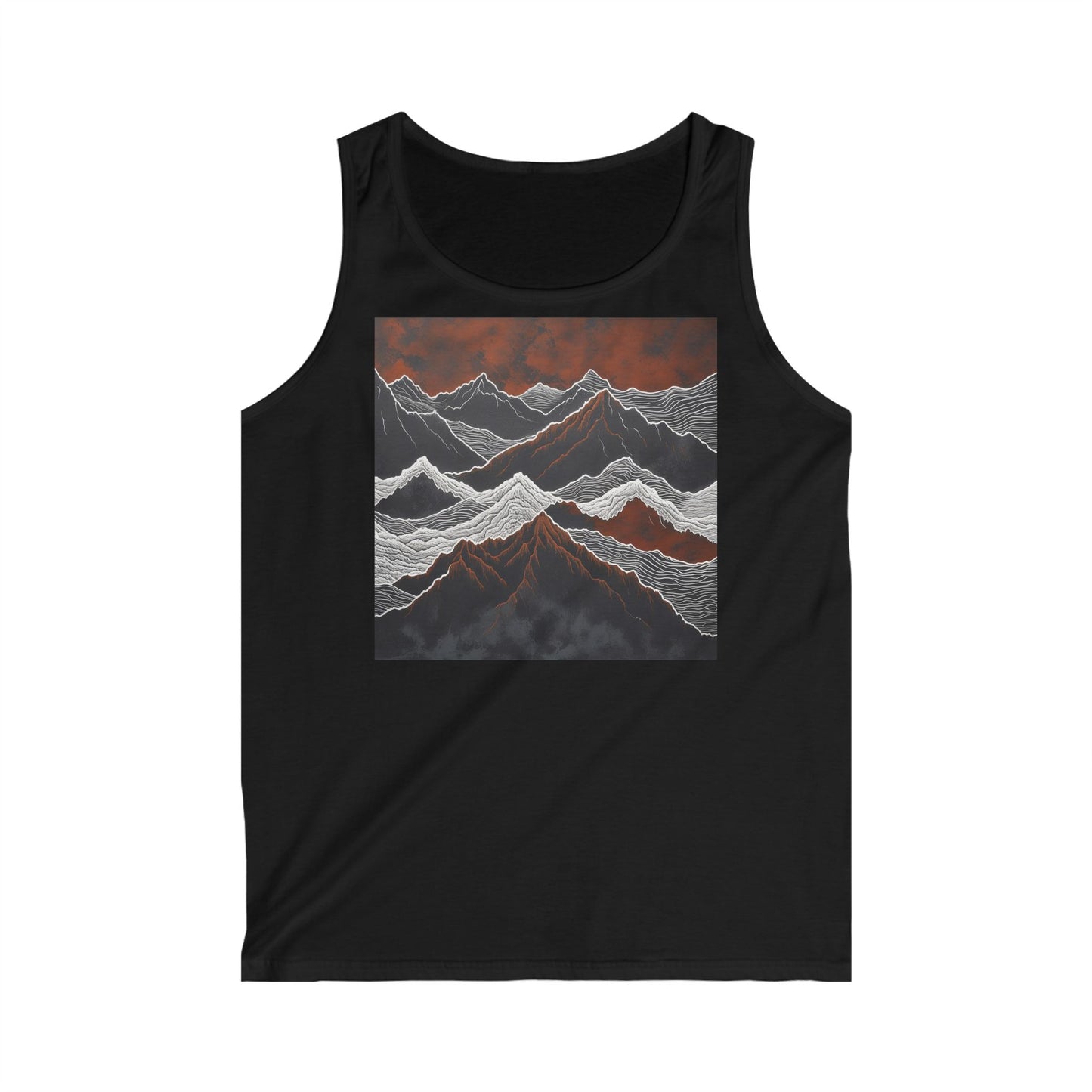 NOFLATMILES Emberline Range Men’s Tank (Heat Training)