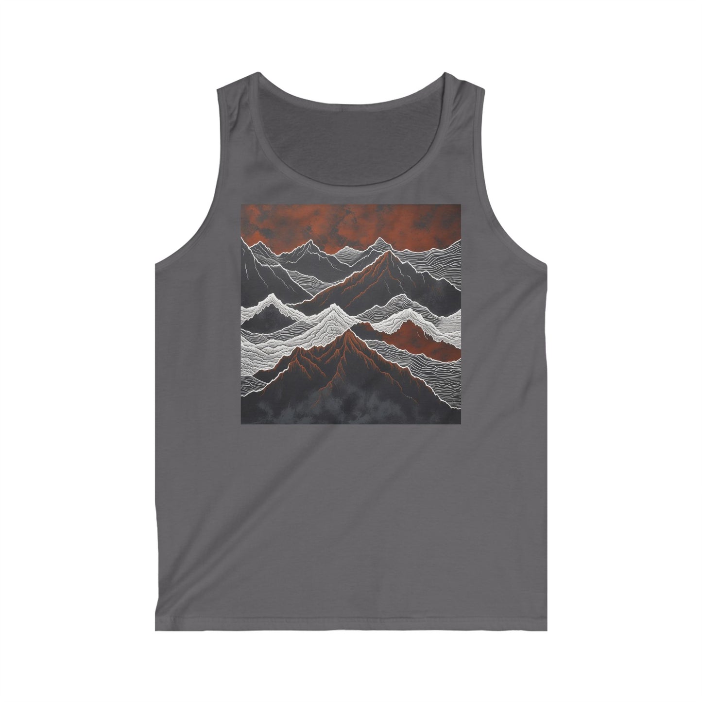 NOFLATMILES Emberline Range Men’s Tank (Heat Training)