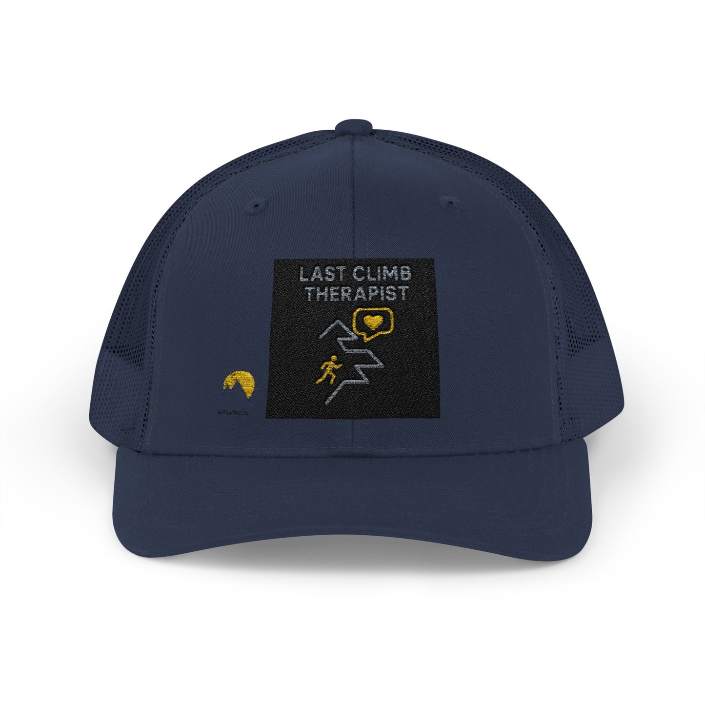 NOFLATMILES “Last Climb Therapist” Trucker
