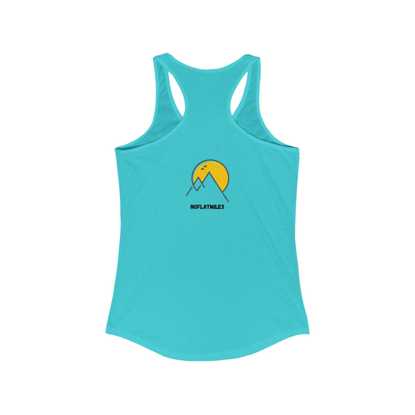 NOFLATMILES “Evergreen Flow” Women’s Racerback Tank