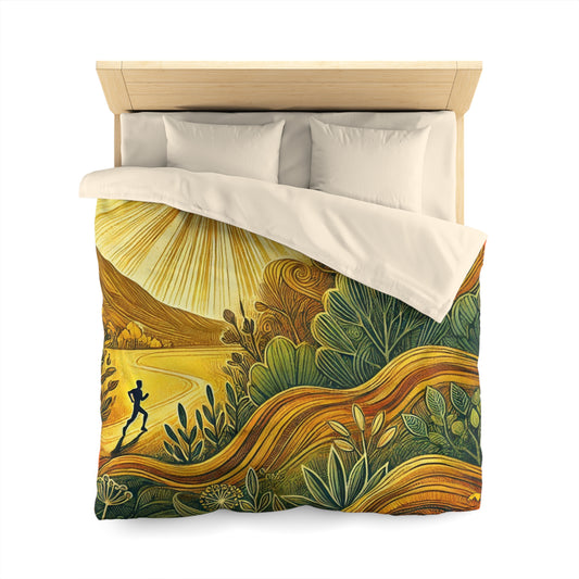 NOFLATMILES Sunburst Flow Duvet Cover