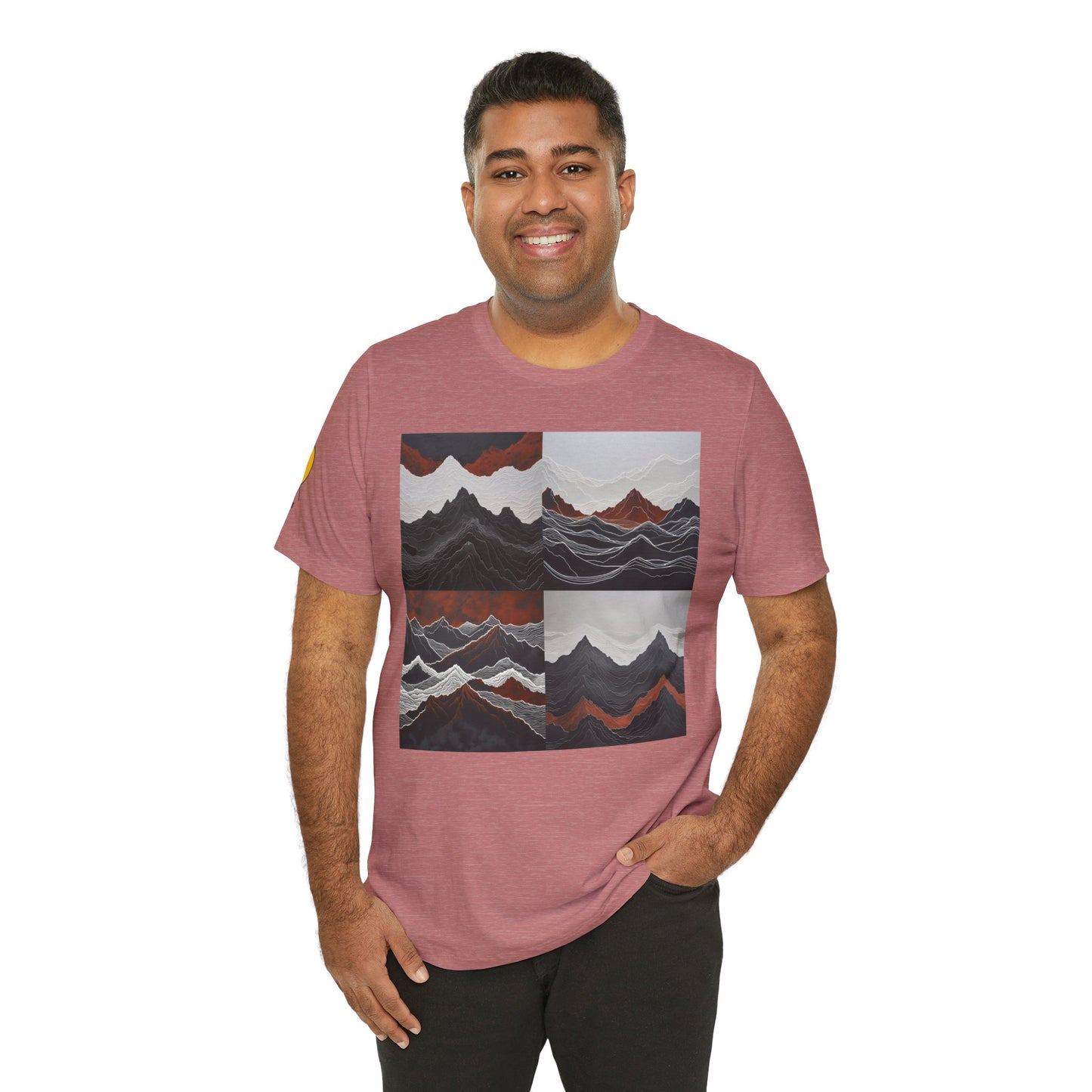 NOFLATMILES Emberline Range Tee (Night-Run Edition)