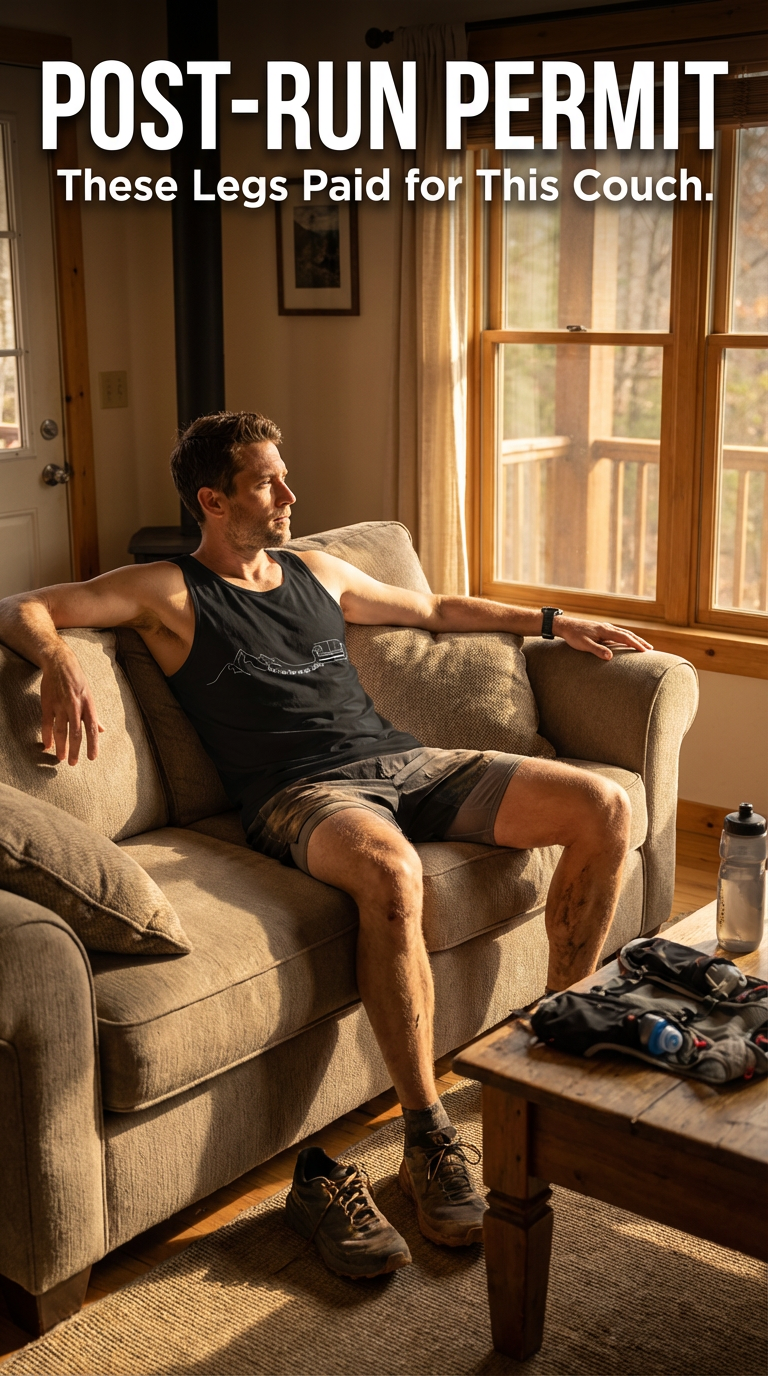 These Legs Paid for This Couch Tank | Funny Trail Runner Tank | NOFLATMILES