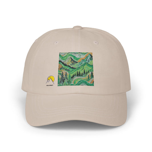 NOFLATMILES Whirlwind Lines Dad Cap