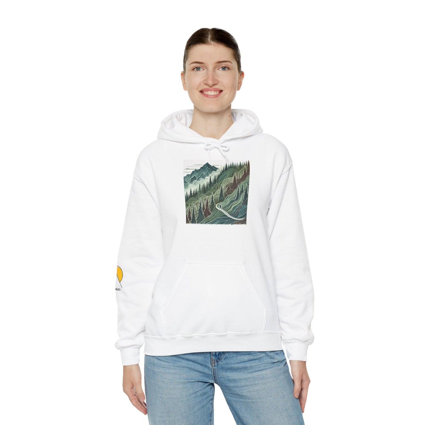NOFLATMILES “Evergreen Flow” Hoodie