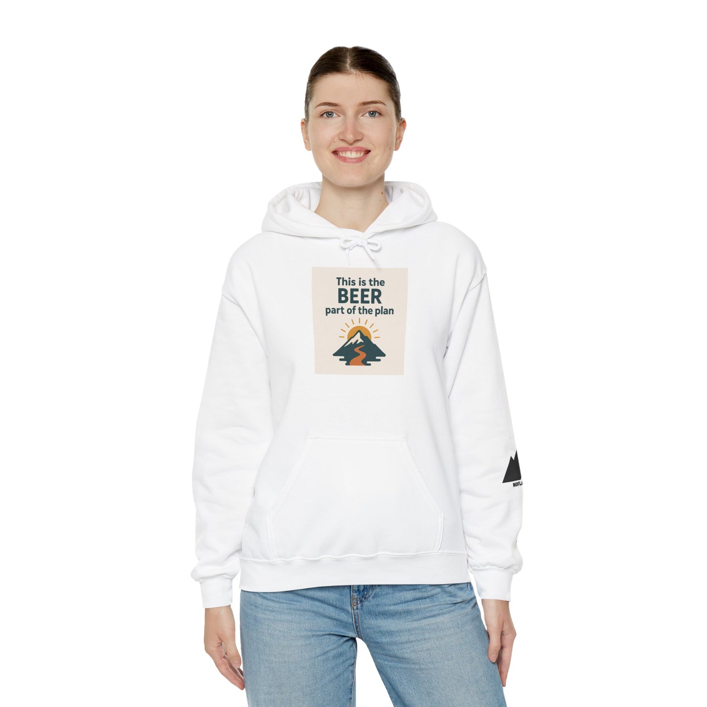 This Is the Beer Part of the Plan – Adventure-Ready Unisex Hoodie