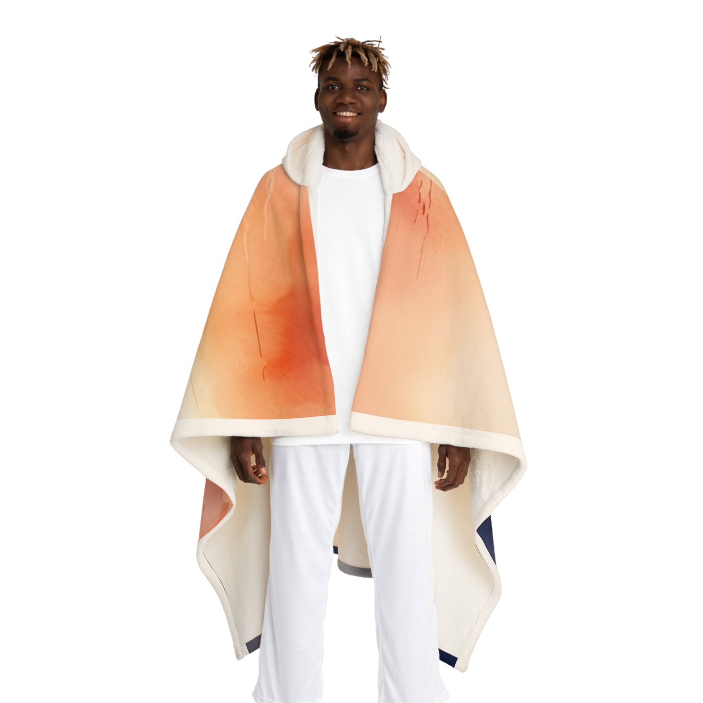 NOFLATMILES Alpenglow Mirage Sherpa Fleece Blanket