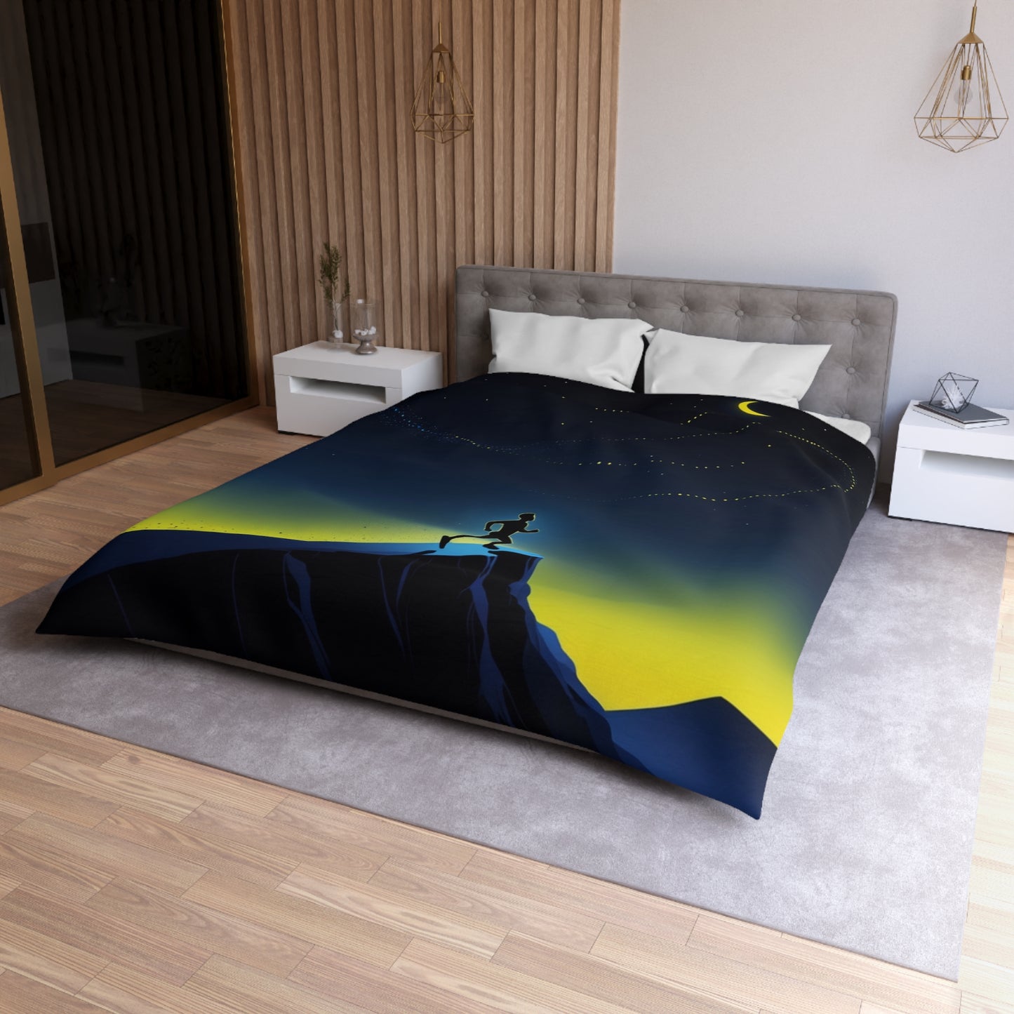 NOFLATMILES Night Shift Duvet Cover (Dream in Starlight)
