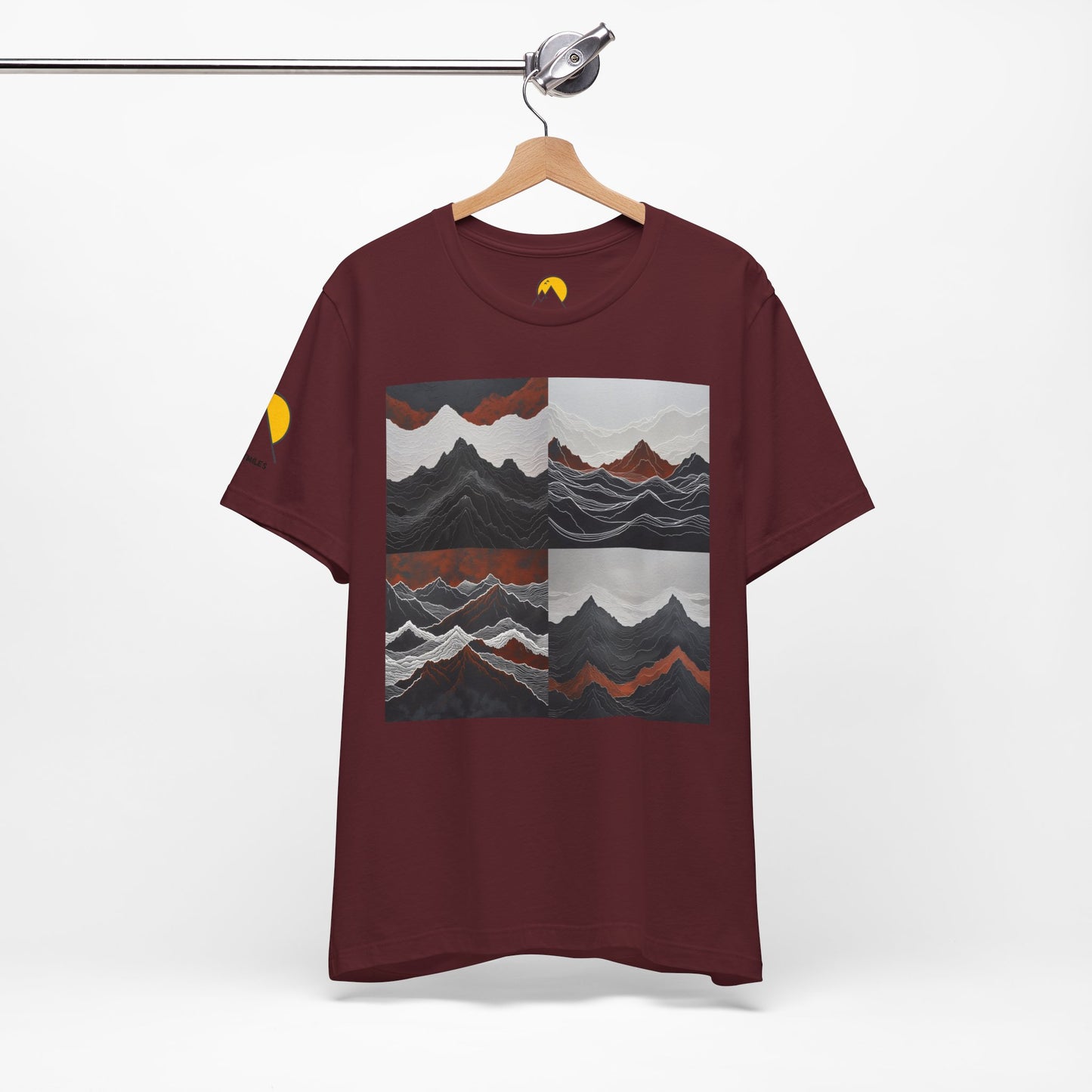 NOFLATMILES Emberline Range Tee (Night-Run Edition)