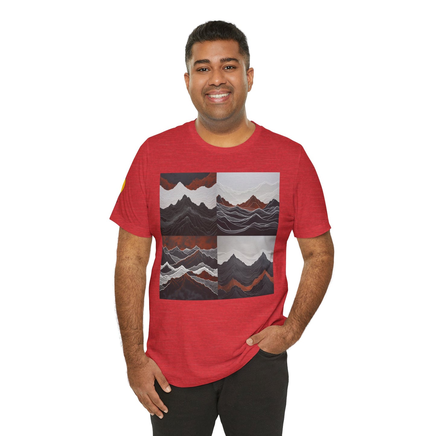 NOFLATMILES Emberline Range Tee (Night-Run Edition)