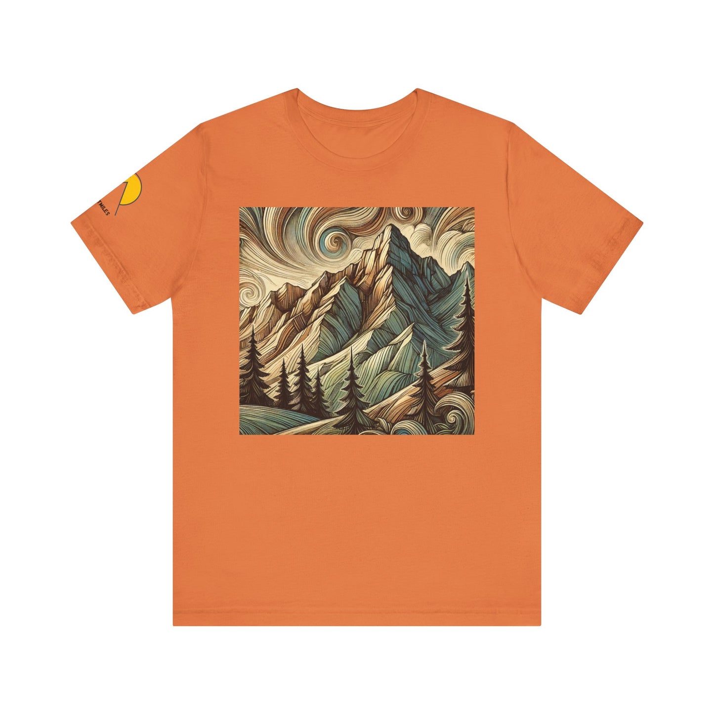 NOFLATMILES Whirlwind Peaks Tee