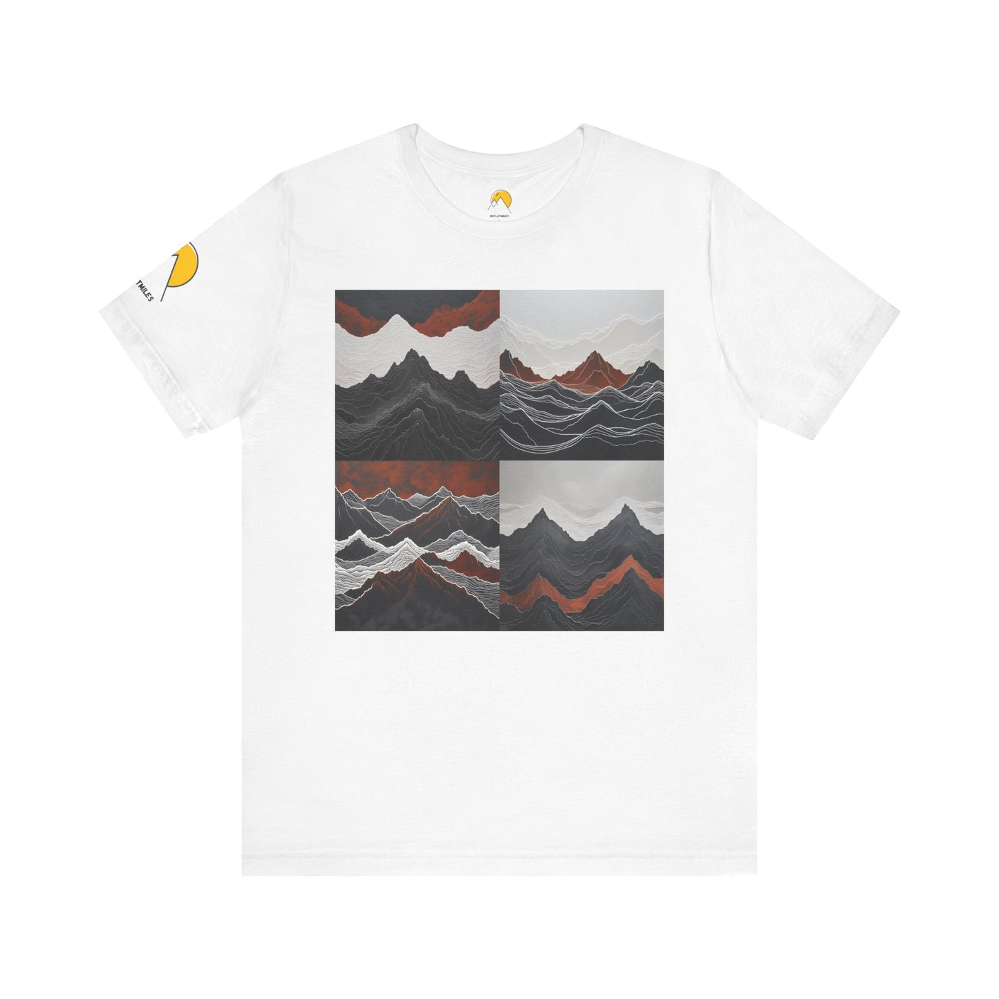 NOFLATMILES Emberline Range Tee (Night-Run Edition)