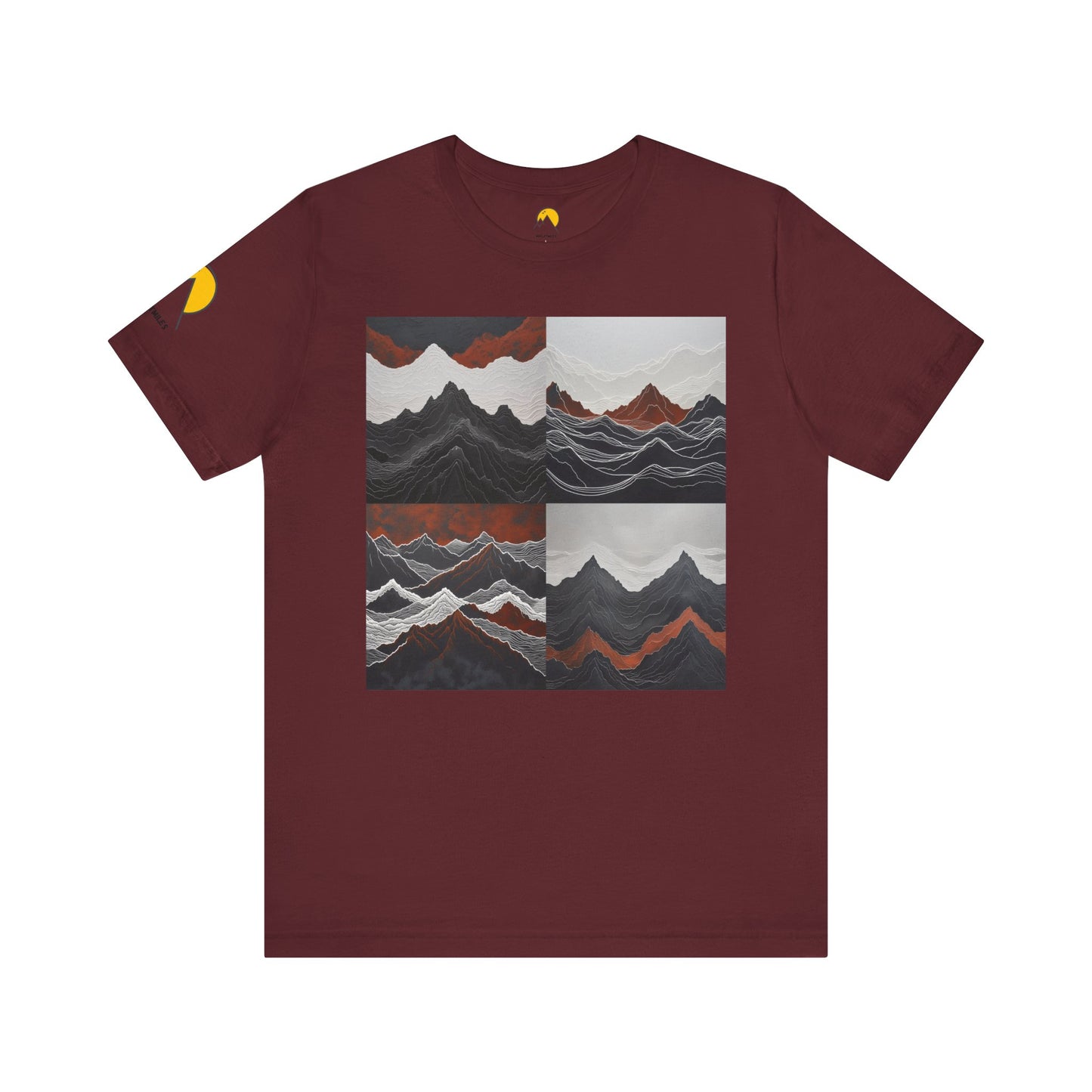 NOFLATMILES Emberline Range Tee (Night-Run Edition)