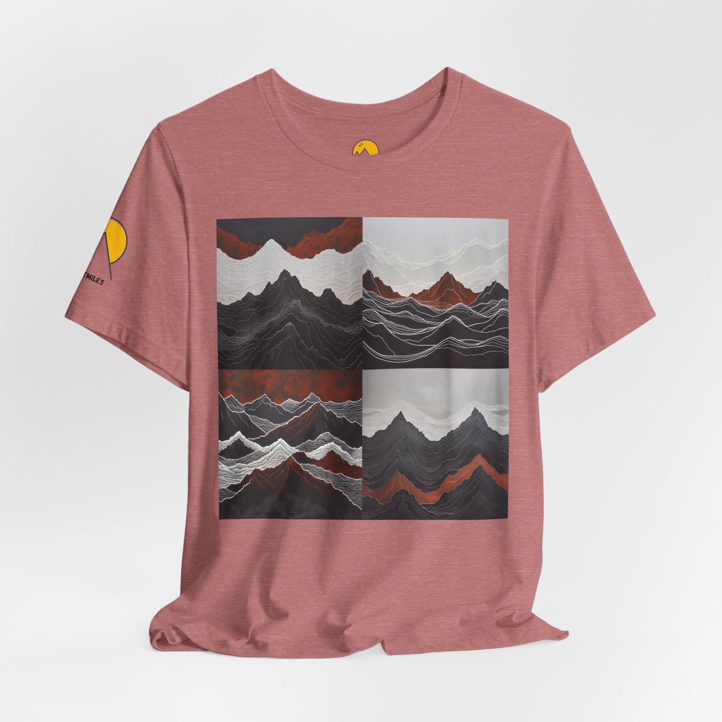 NOFLATMILES Emberline Range Tee (Night-Run Edition)