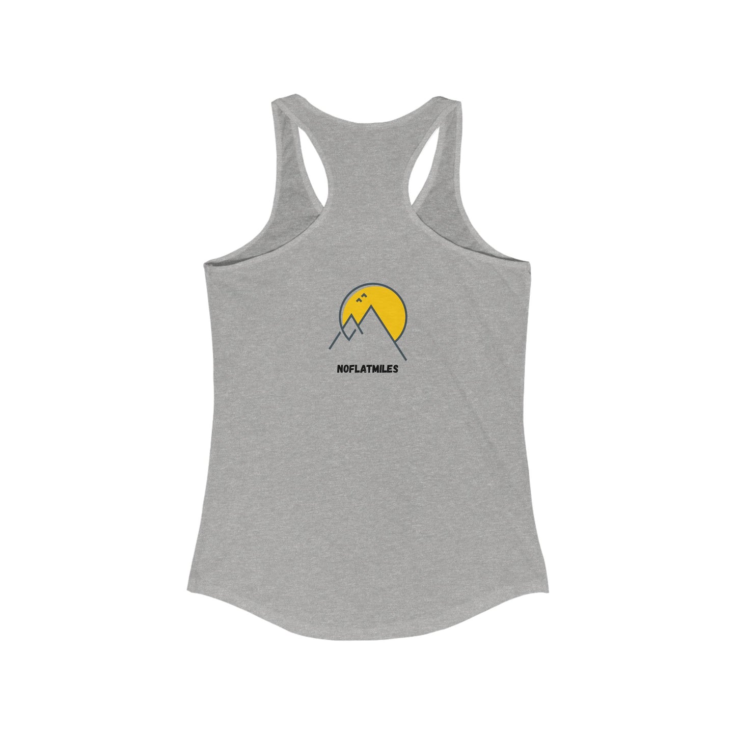 NOFLATMILES Alpenglow Mirage Women’s Racerback Tank (Summer Climb)