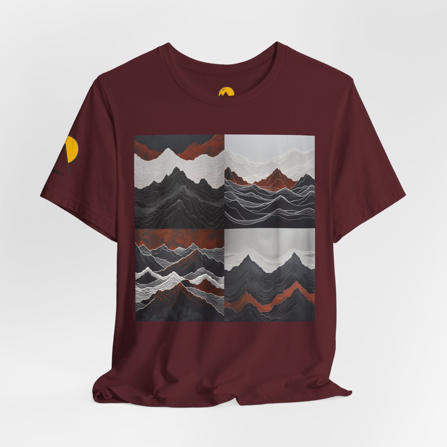 NOFLATMILES Emberline Range Tee (Night-Run Edition)