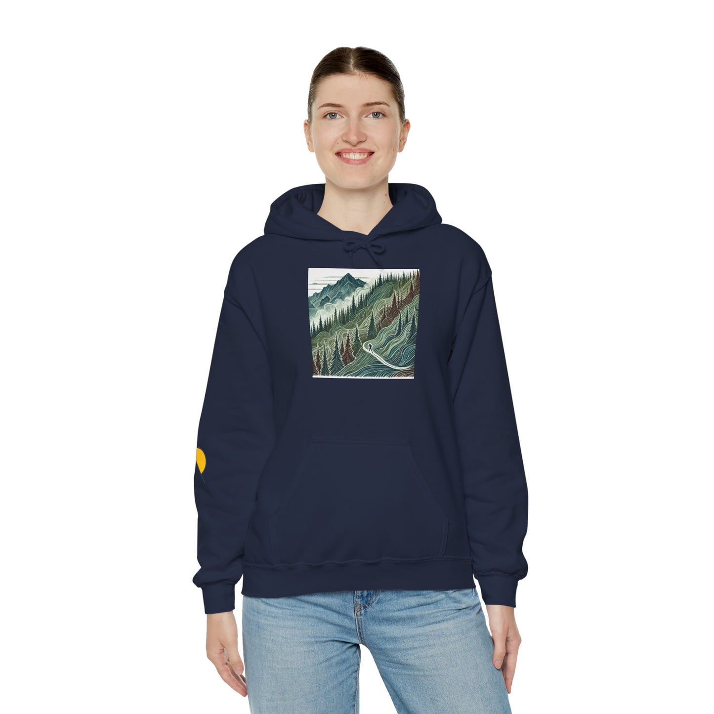 NOFLATMILES “Evergreen Flow” Hoodie
