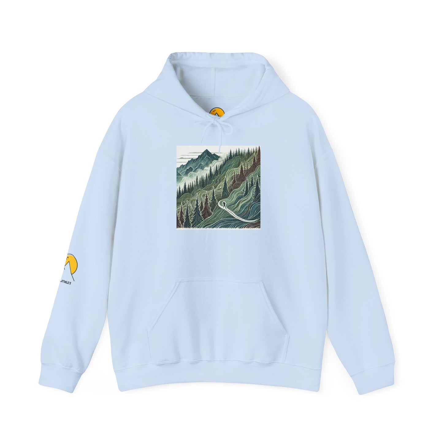 NOFLATMILES “Evergreen Flow” Hoodie