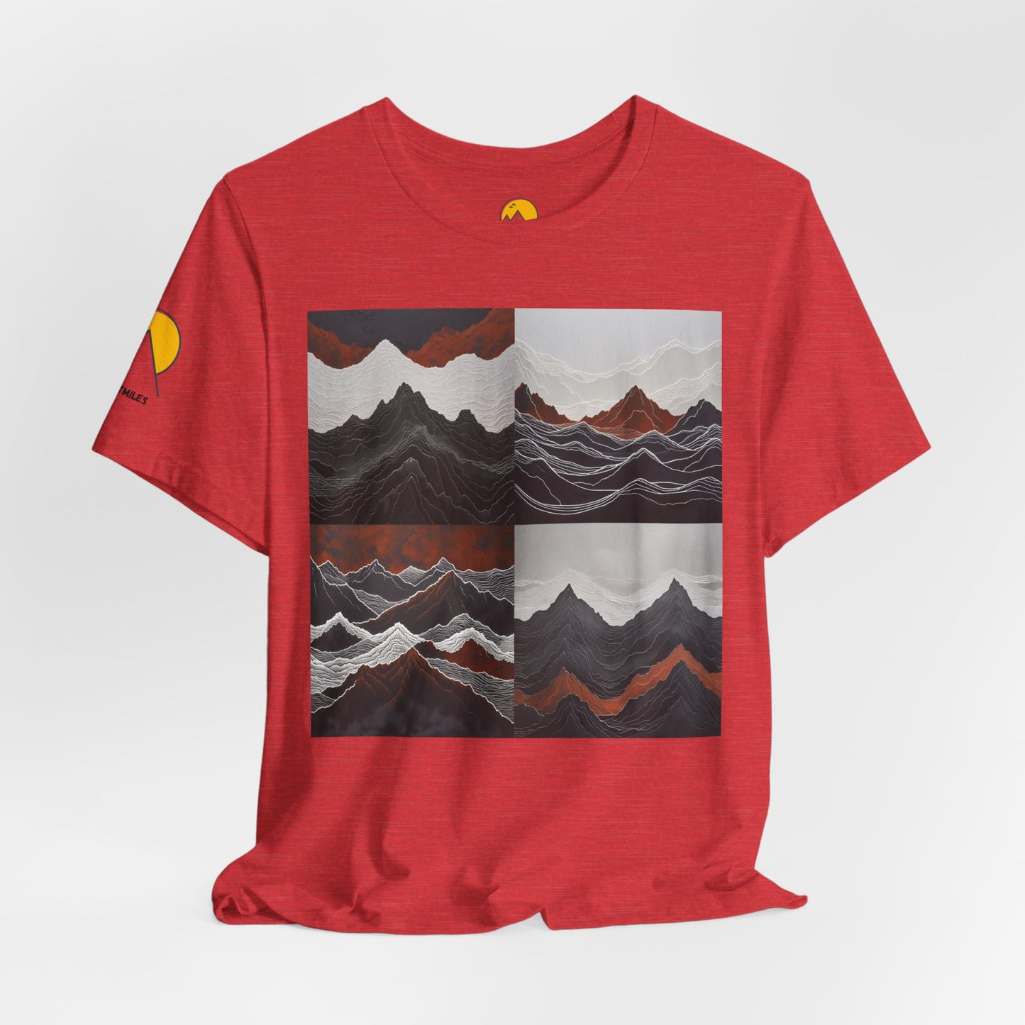 NOFLATMILES Emberline Range Tee (Night-Run Edition)