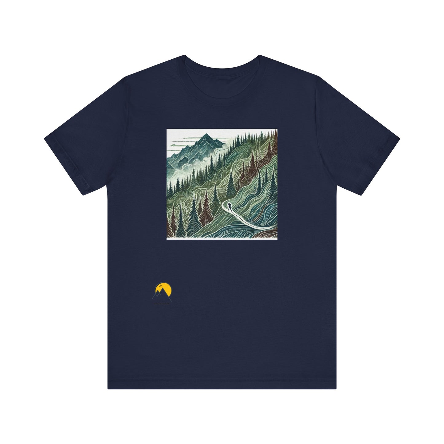 NOFLATMILES “Evergreen Flow” Tee