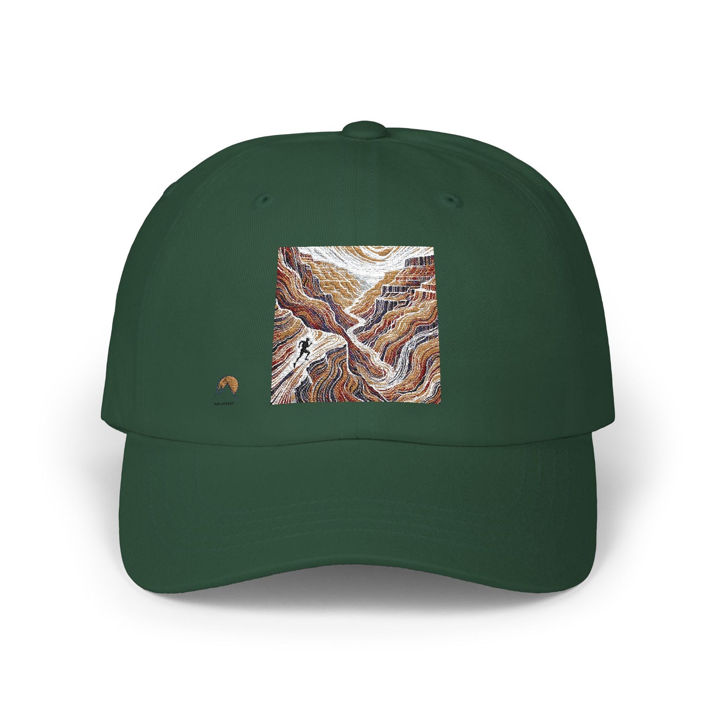 NOFLATMILES Canyon Lines Dad Cap (Embroidered)