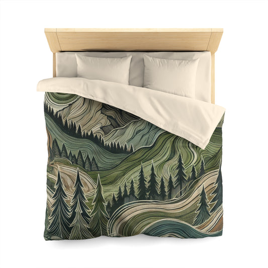 NOFLATMILES Whirlwind Peaks Duvet Cover (Dream In Contours)