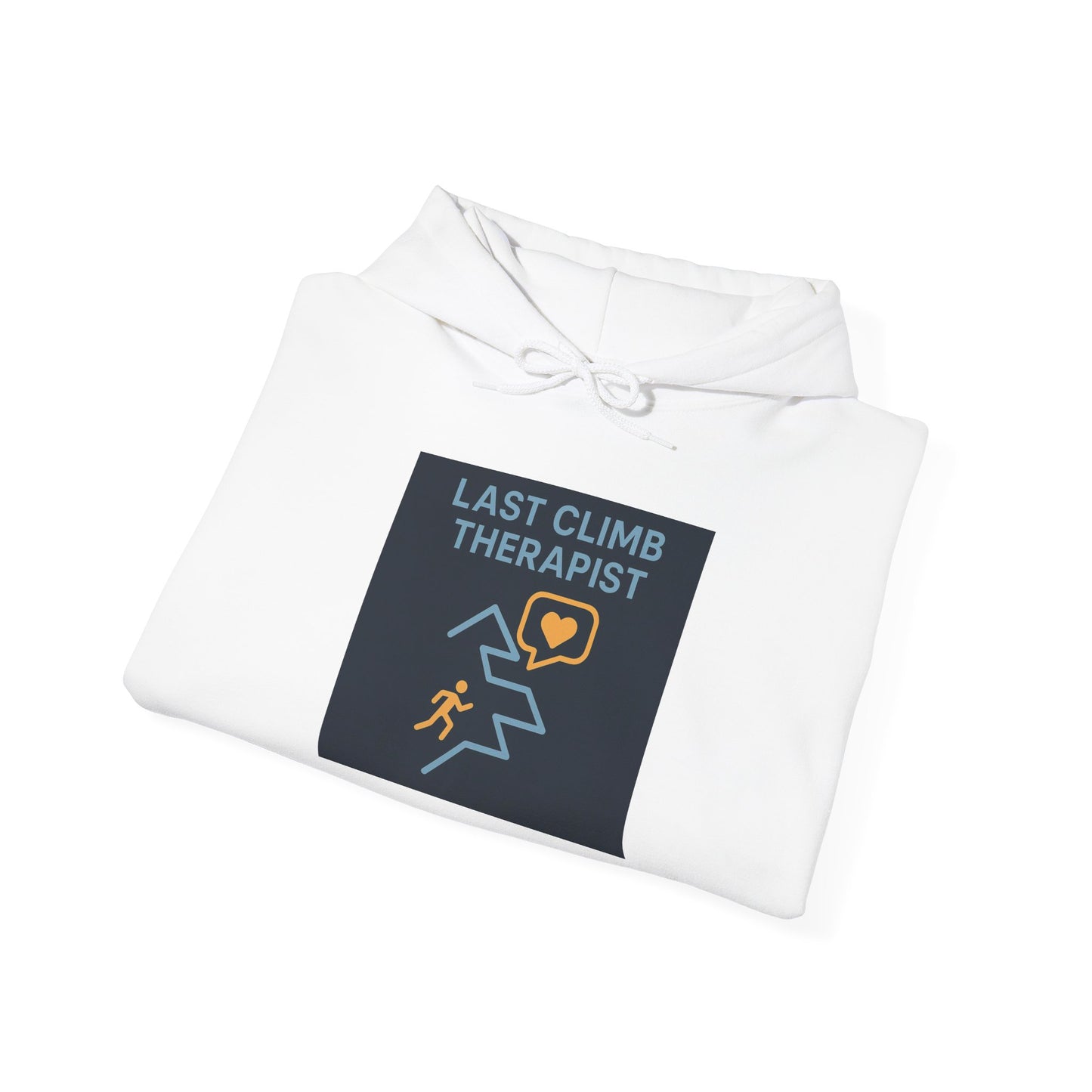 NOFLATMILES “Last Climb Therapist” CREW Hoodie – Gildan 18500