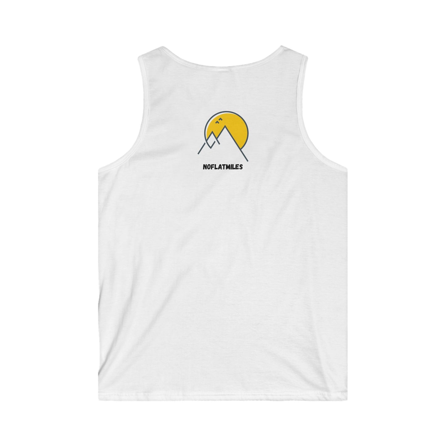 NOFLATMILES Sunburst Flow Men’s Tank – Softstyle