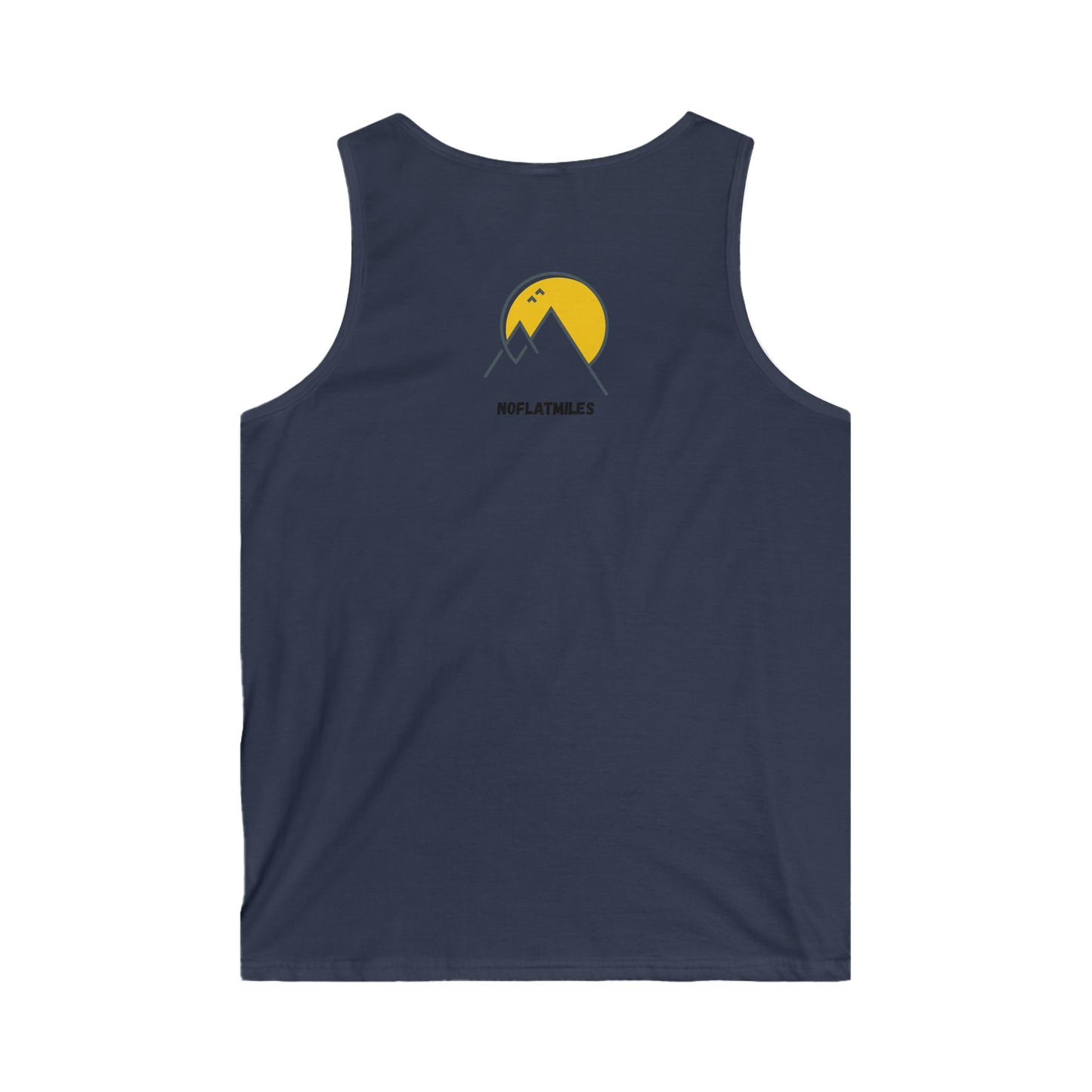 NOFLATMILES Sunburst Flow Men’s Tank – Softstyle