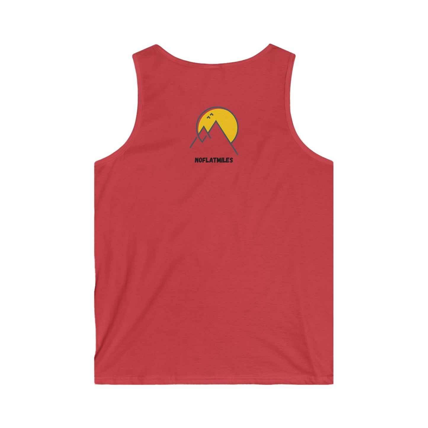 NOFLATMILES Sunburst Flow Men’s Tank – Softstyle