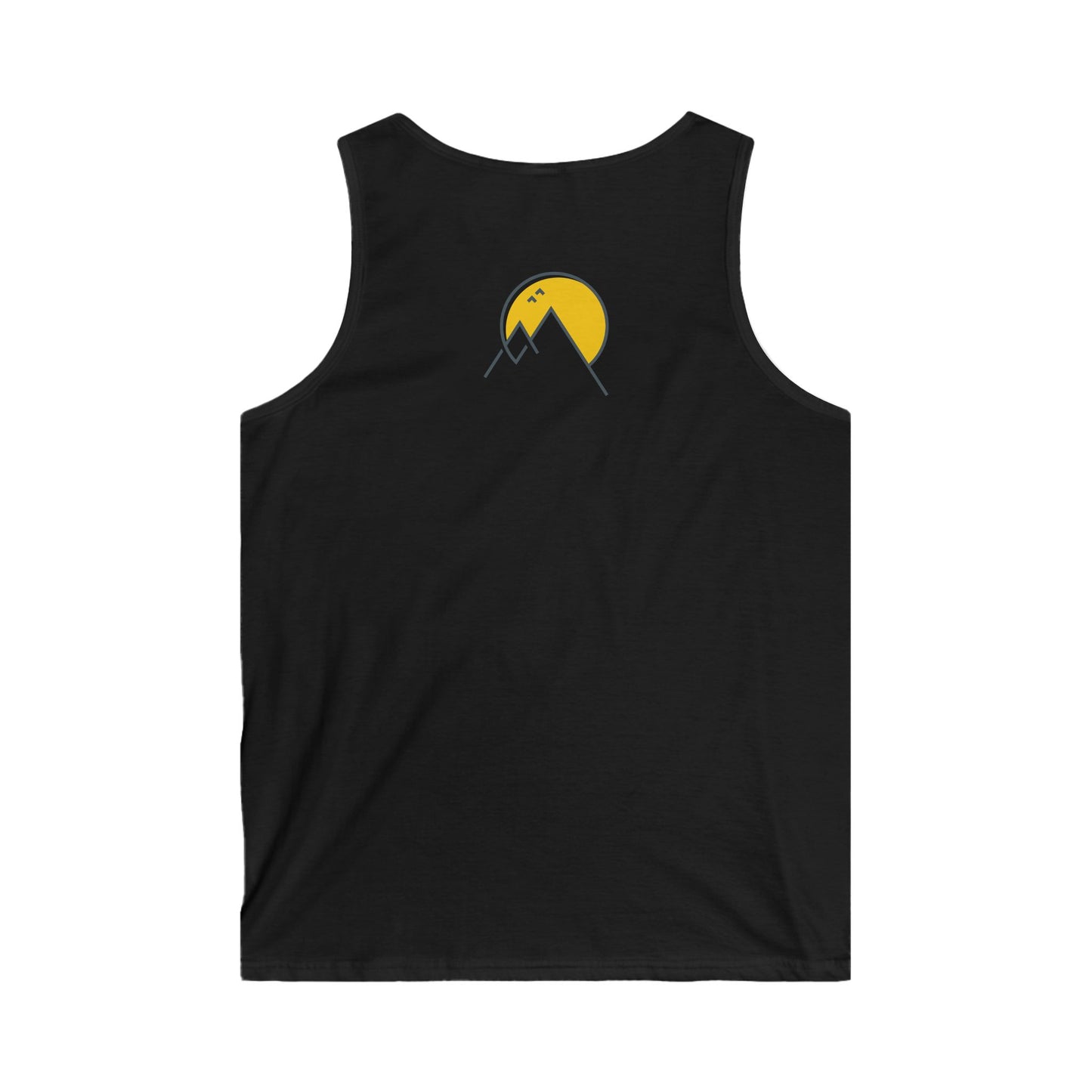 NOFLATMILES Sunburst Flow Men’s Tank – Softstyle