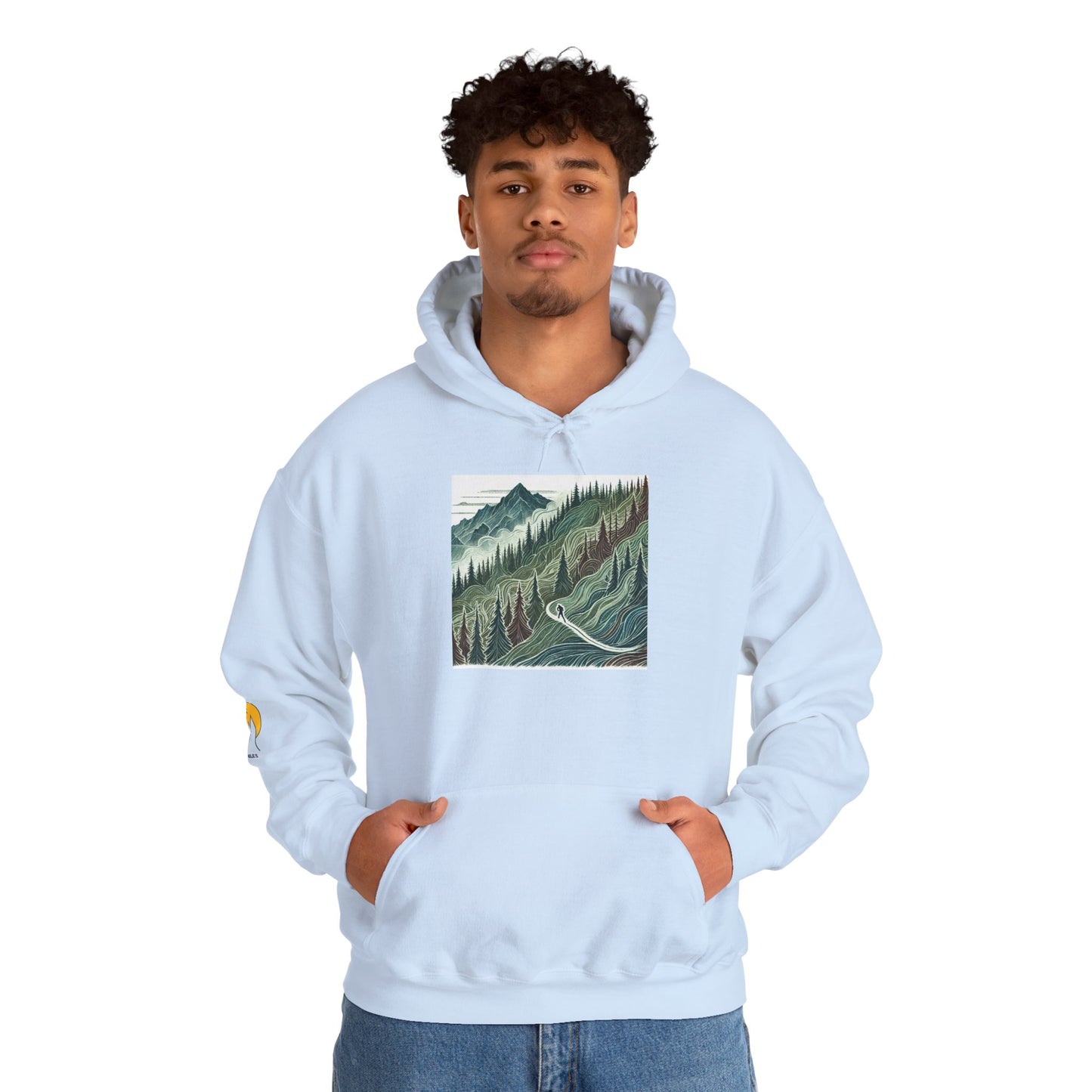 NOFLATMILES “Evergreen Flow” Hoodie