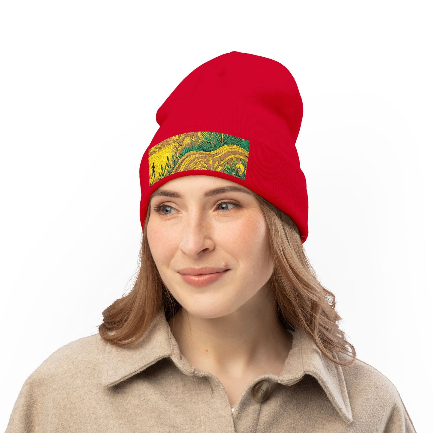 NOFLATMILES Sunburst Knit Beanie