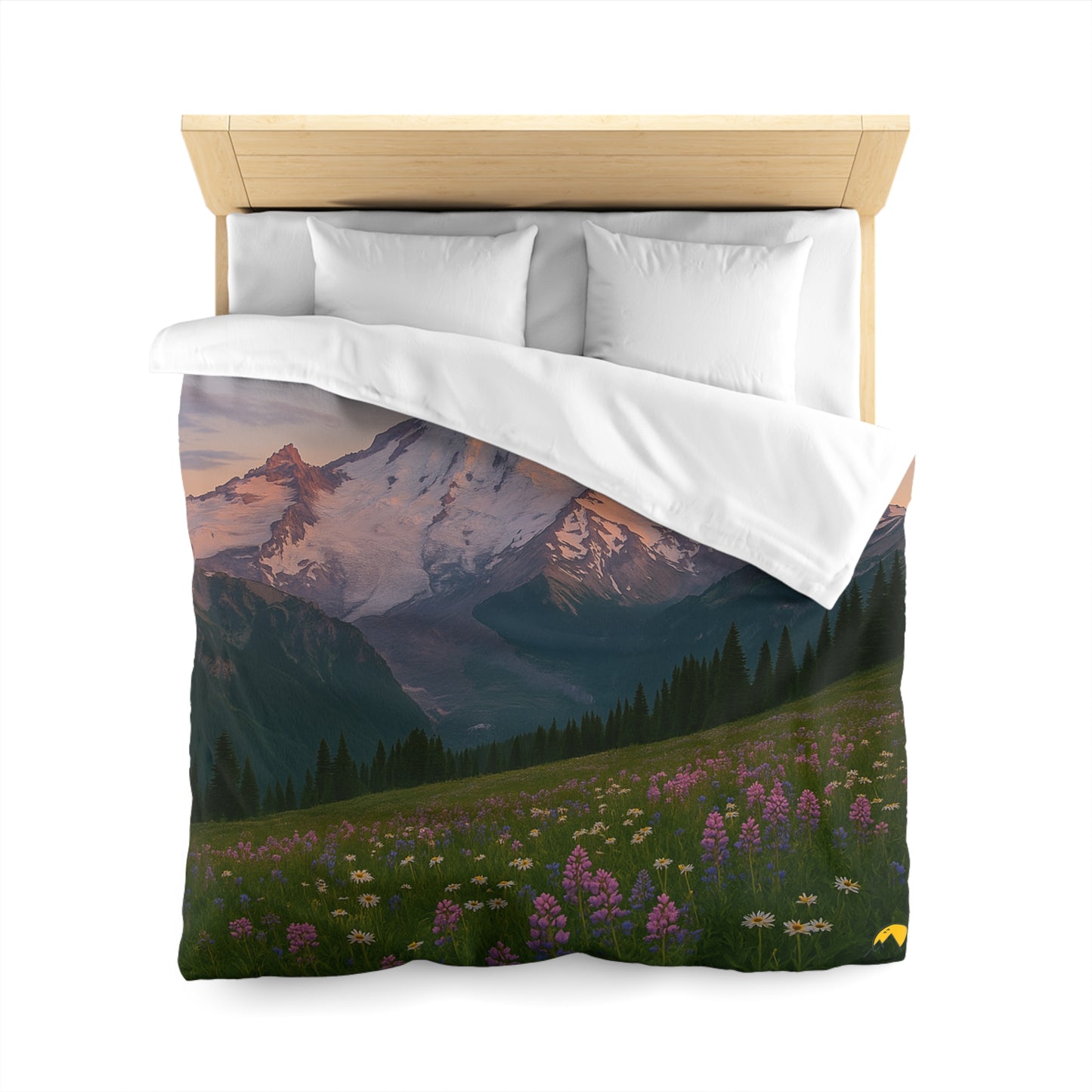NOFLATMILES Rainier Bloom Duvet Cover (Alpine Dream)